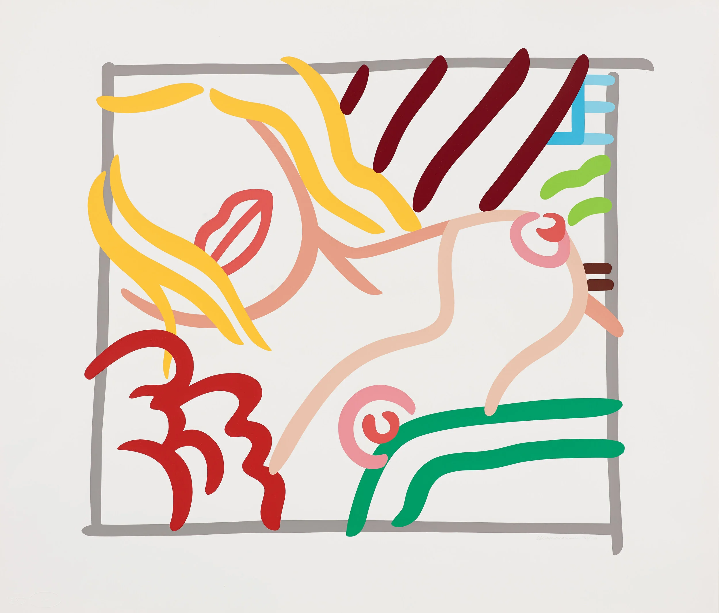 Tom Wesselmann: Steel Drawings — Solway Gallery